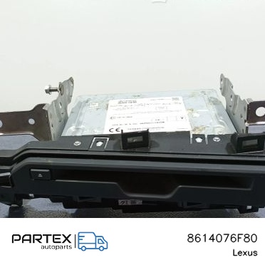 8614076F80 - Панель радіо мультимедіа Lexus UX 2021