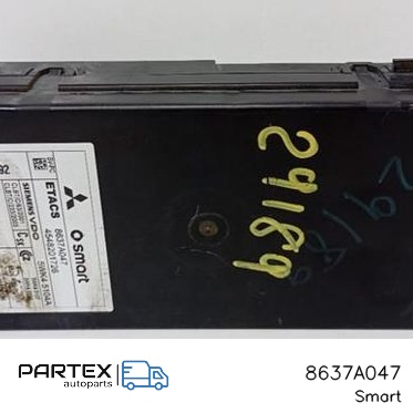 8637A047 - Блок комфорту Smart ForFour I 2004
