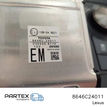 8646C24011 - Блок керування двигуном Lexus NX 2020