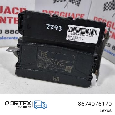 8674076170 - Блок керування двигуном Lexus UX 2018