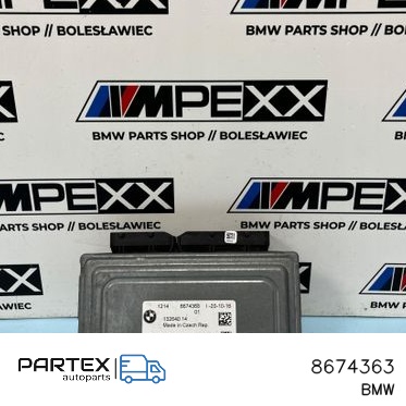 8674363 - Блок керування двигуном BMW i3 2014