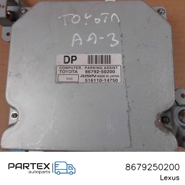 8679250200 - Блок керування парктроніком Lexus LS 460 - 600H 2008