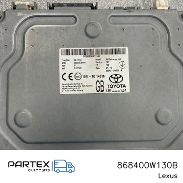 868400W130B - Блок керування GPS Lexus UX 2019