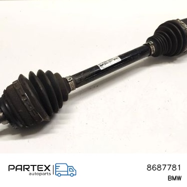 8687781 Піввісь передня BMW X3 G01 2019