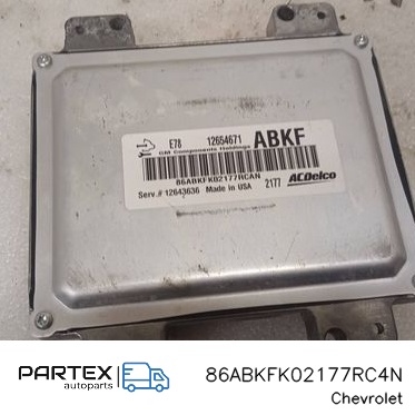 86ABKFK02177RC4N - Блок керування двигуном Chevrolet Volt I 2012