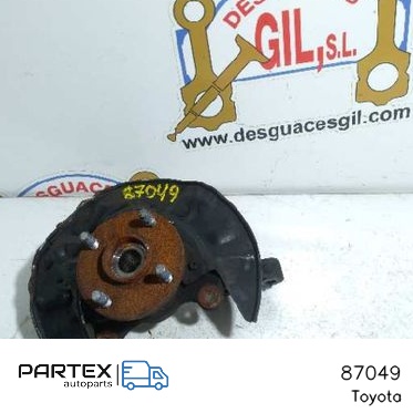 87049 - Поворотний кулак переднього колеса Toyota Corolla Verso E121 2002