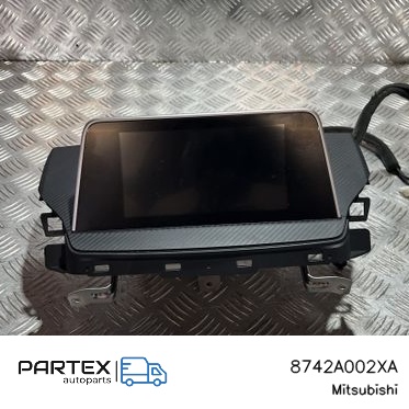8742A002XA - Панель радіо мультимедіа Mitsubishi Eclipse Cross 2022