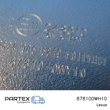 878100WH10 - Дзеркало заднього виду Lexus LBX 2024