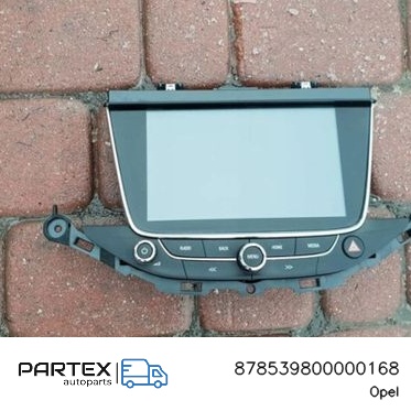 878539800000168 - Панель радіо мультимедіа Opel Astra K 2015