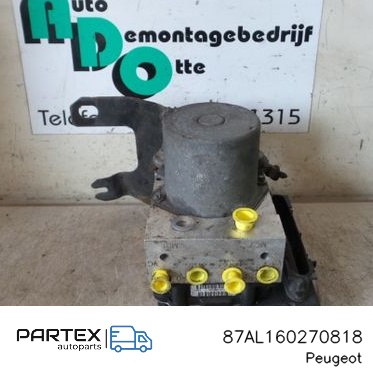87AL160270818 - Блок керування ABS Peugeot 807 2006