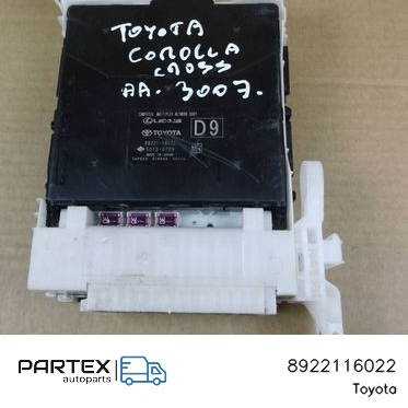 8922116022 - Блок комфорту Toyota Corolla Cross 2023