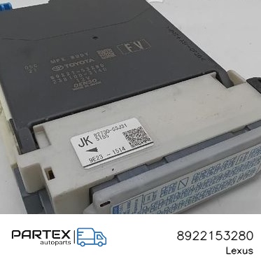8922153280 - Блок керування Lexus IS III XE30 2013