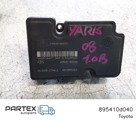 895410d040 - Блок керування ABS Toyota Yaris 2008