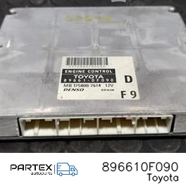 896610F090 - Блок керування двигуном ECU Toyota Corolla Verso AR10 2004