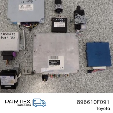 896610F091 - Блок керування двигуном ECU Toyota Corolla Verso AR10 2004