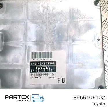 896610F102 - Блок керування двигуном ECU Toyota Corolla Verso AR10 2008