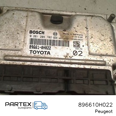 896610H022 - Блок керування двигуном Toyota Aygo AB10 2009