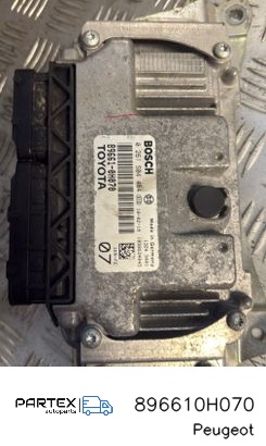 896610H070 - Блок керування двигуном Peugeot 107 2010