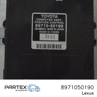 8971050190 - Блок комфорту Lexus LS 460 - 600H 2008