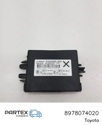 8978074020 - Блок керування Toyota iQ 2011