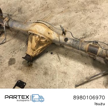8980106970 - Балка задньої осі Isuzu D-Max 2008