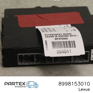 8998153010 - Блок керування Lexus IS III XE30 2015