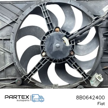 8B0642400 - Електровентилятор радіатора Fiat 500L 2014