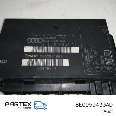 8E0959433AD - Блок комфорту Audi A4 S4 B6 8E 8H 2002