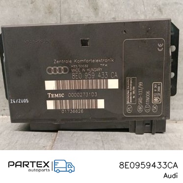 8E0959433CA - Блок комфорту Audi A4 S4 B6 8E 8H 2005