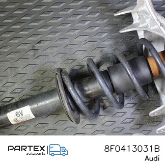 8F0413031B - Передній амортизатор у зборі з пружиною Audi A4 S4 B8 8K 2010