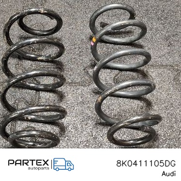 8K0411105DG - Передня пружина Audi A4 S4 B8 8K 2007