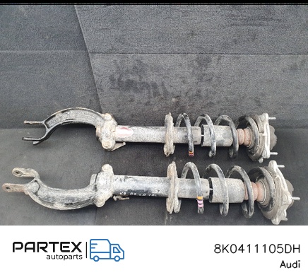 8K0411105DH - Передній амортизатор у зборі з пружиною Audi A6 S6 C7 4G 2012