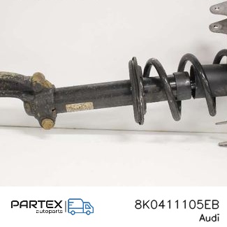 8K0411105EB - Передній амортизатор у зборі з пружиною Audi A4 S4 B8 8K 2015