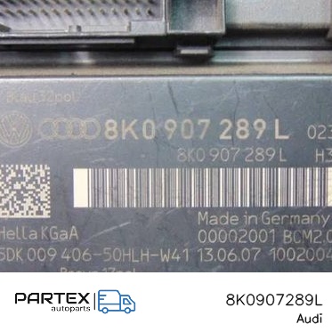 8K0907289L - Блок комфорту Audi A4 S4 B6 8E 8H 2013