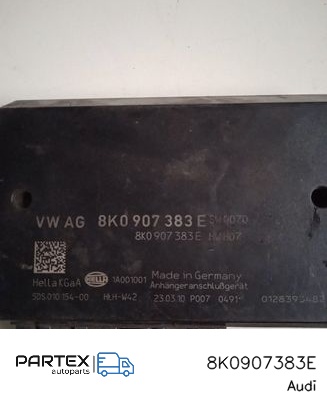 8K0907383E - Блок керування фаркопом Audi A4 S4 B8 8K 2013