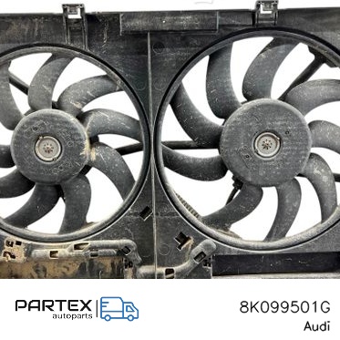 8K099501G - Електровентилятор радіатора Audi A6 S6 C7 4G 2015