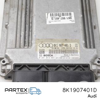 8K1907401D - Блок керування двигуном Audi A4 S4 B8 8K 2008