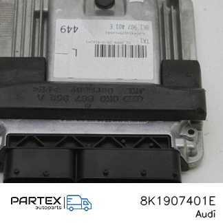 8K1907401E - Блок керування двигуном Audi A4 S4 B8 8K 2009