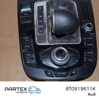 8T0919611K - Центральна консоль / панель керування Audi A4 S4 B8 8K 2013
