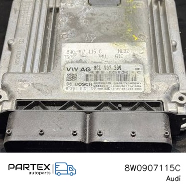 8W0907115C - Блок керування двигуном Audi A4 S4 B9 2017