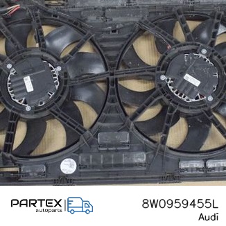 8W0959455L - Електровентилятор радіатора Audi A6 S6 C8 4K 2019