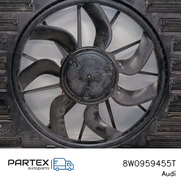 8W0959455T - Електровентилятор радіатора Audi e-tron 2022