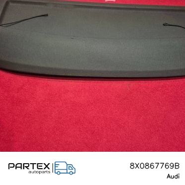 8X0867769B - Полиця багажника шторка Audi A1 2013