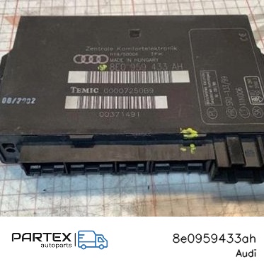 8e0959433ah - Блок комфорту Audi A4 S4 B6 8E 8H 2000