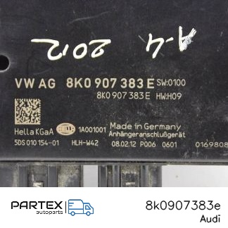 8k0907383e - Блок керування фаркопом Audi A4 S4 B8 8K 2009
