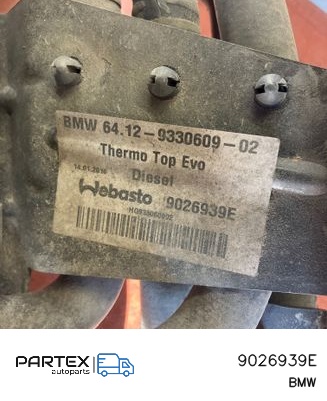 9026939E Автономний обігрівач Webasto BMW X4 F26 2018