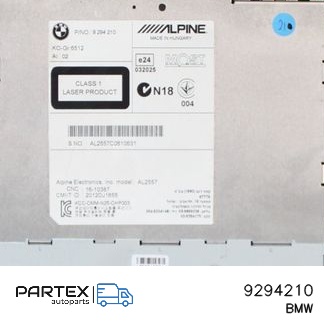 9294210 - Панель радіо мультимедіа BMW X3 F25 2013