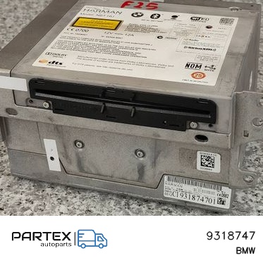 9318747 - Панель радіо мультимедіа BMW X3 F25 2013