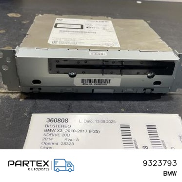 9323793 - Панель радіо мультимедіа BMW X3 F25 2013