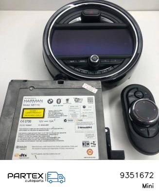 9351672 - Панель радіо мультимедіа BMW i3 2017
